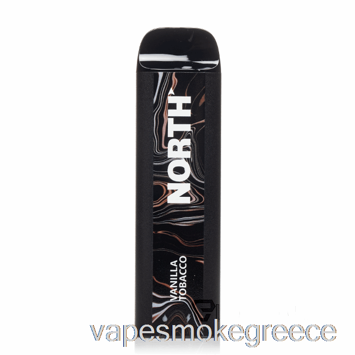Vape Greece North 5000 καπνός βανίλιας μιας χρήσης